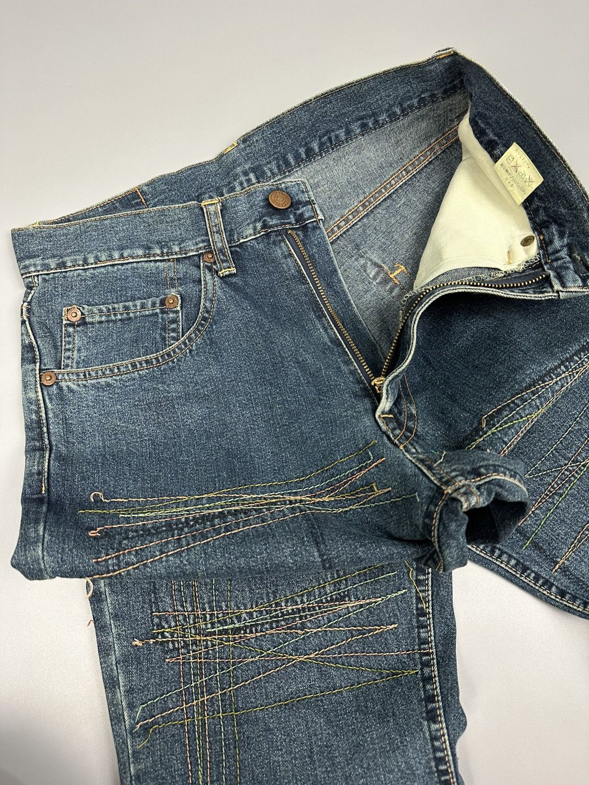 Hysteric Glamour × Japanese Brand 🔥Rare🔥 Kinky Hysteric Glamour Flared Denim Size US 28 / EU 44 - 7 Thumbnail