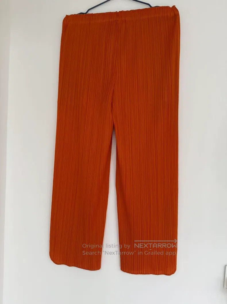 Issey Miyake Issey Miyake Orange Trousers Size 25" / US 0 / IT 36 - 2 Thumbnail
