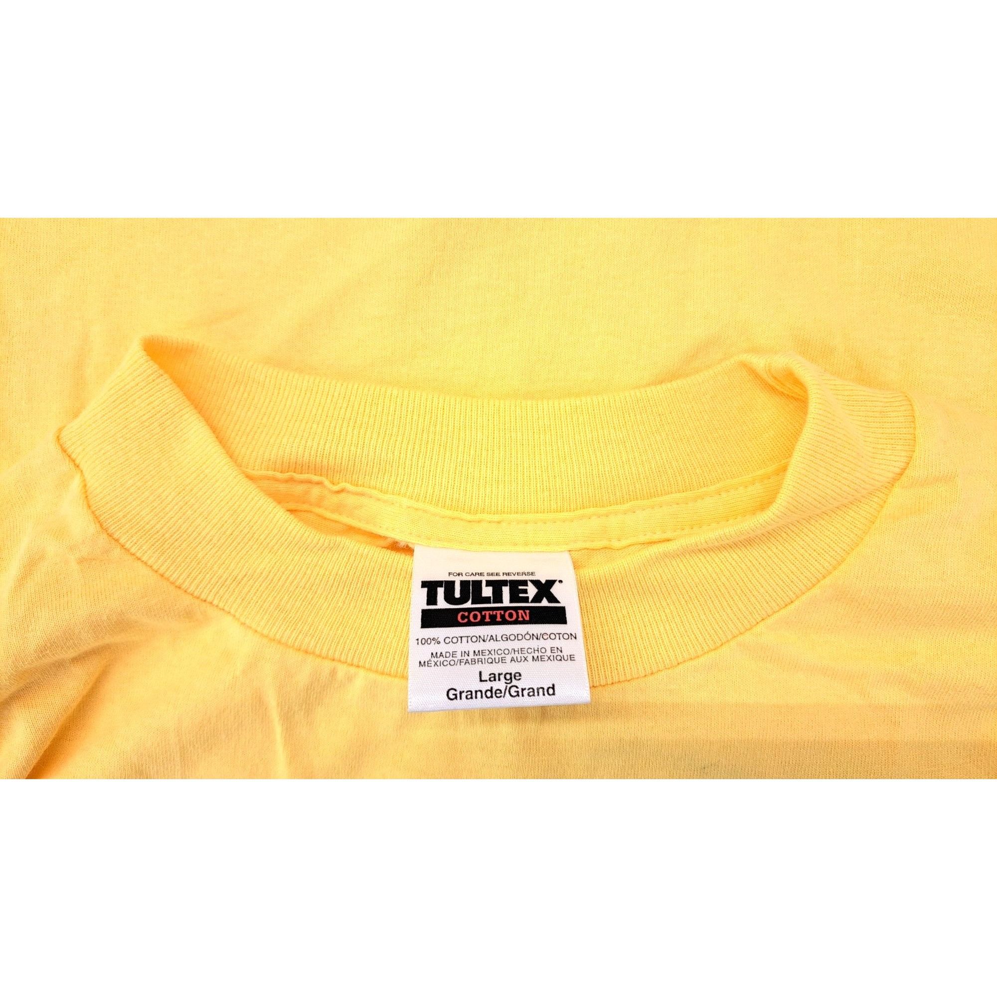 Tultex Vintage Olivia Newton-John 1 Woman's Journey Yellow T-Shirt Size US L / EU 52-54 / 3 - 4 Thumbnail