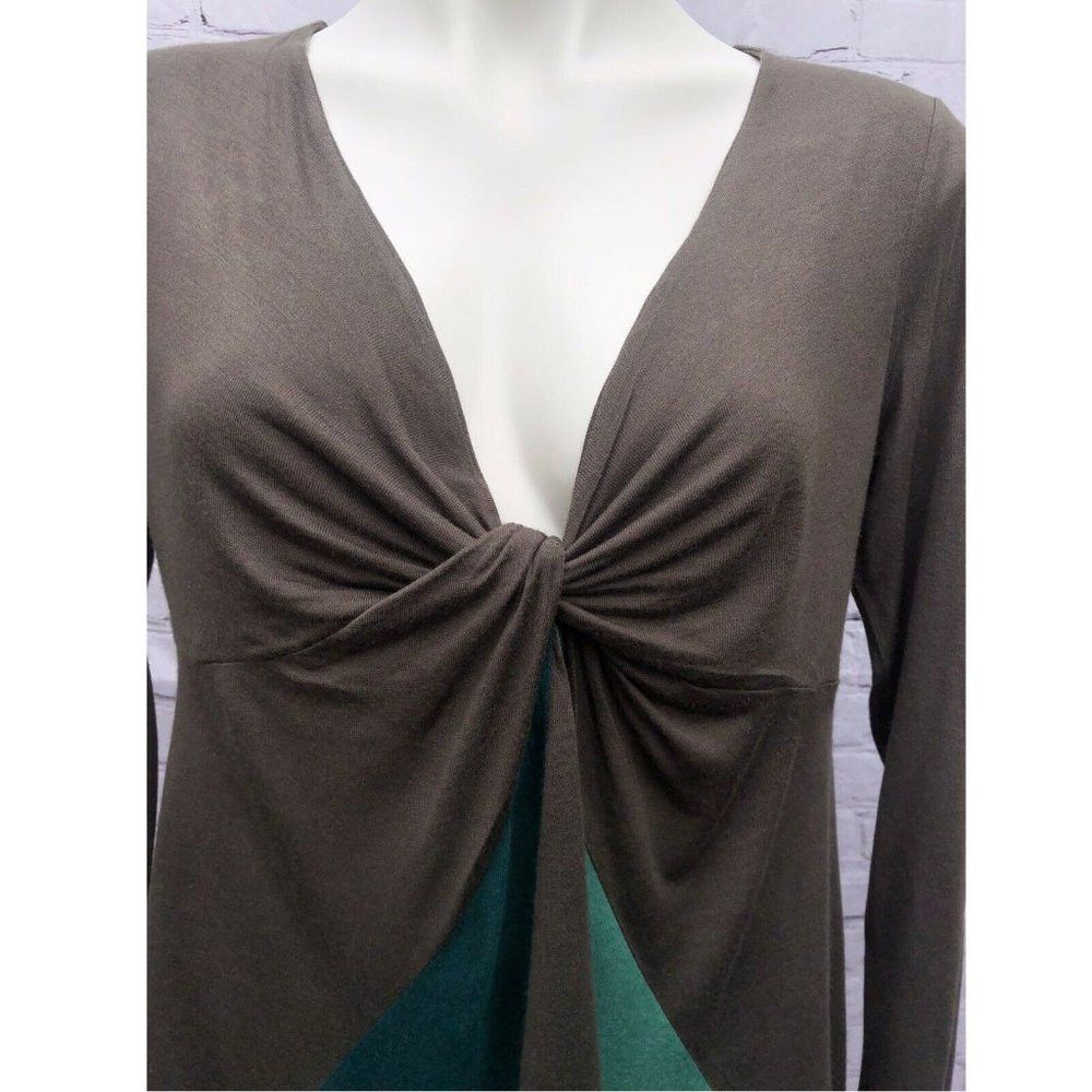 Other Ella Moss Colorblock 3/4 Sleeve Top Size L Size L / US 10 / IT 46 - 3 Thumbnail