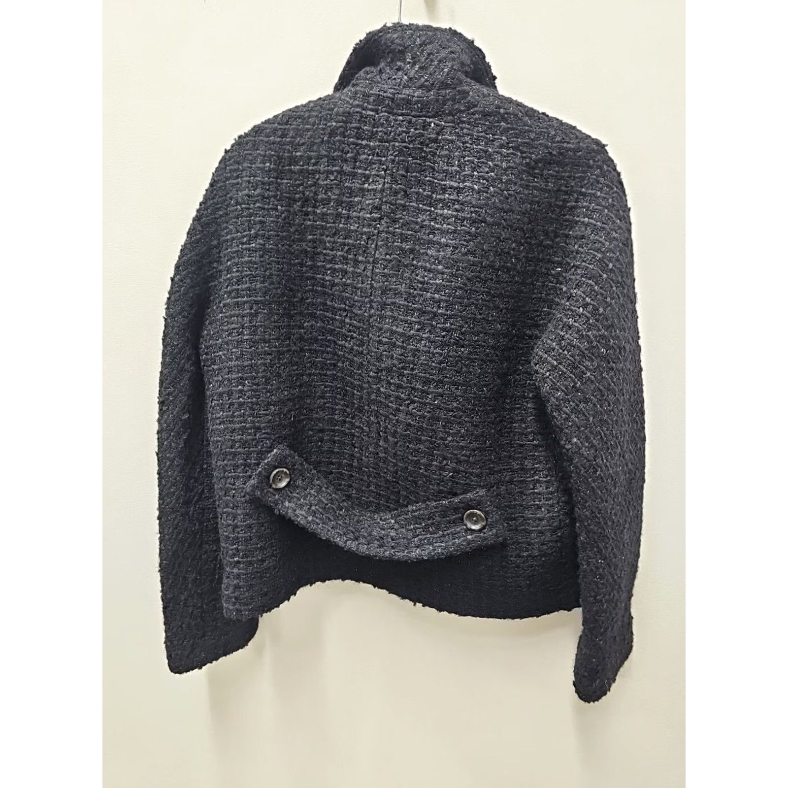 J.Crew J.Crew Lady Jacket In Italian Tweed Blazer Nello Gori Fabric AQ280 Sz M - Multicolor Geometric Blue Long Sleeve Button Lining Polyester Regular Jacket Size M / US 6-8 / IT 42-44 - 5 Thumbnail