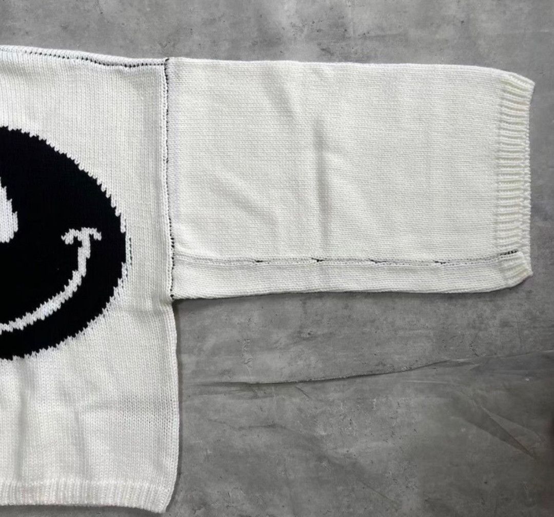 Raf Simons raf simonS 20ss smiley sweater Size US M / EU 48-50 / 2 - 2 Thumbnail