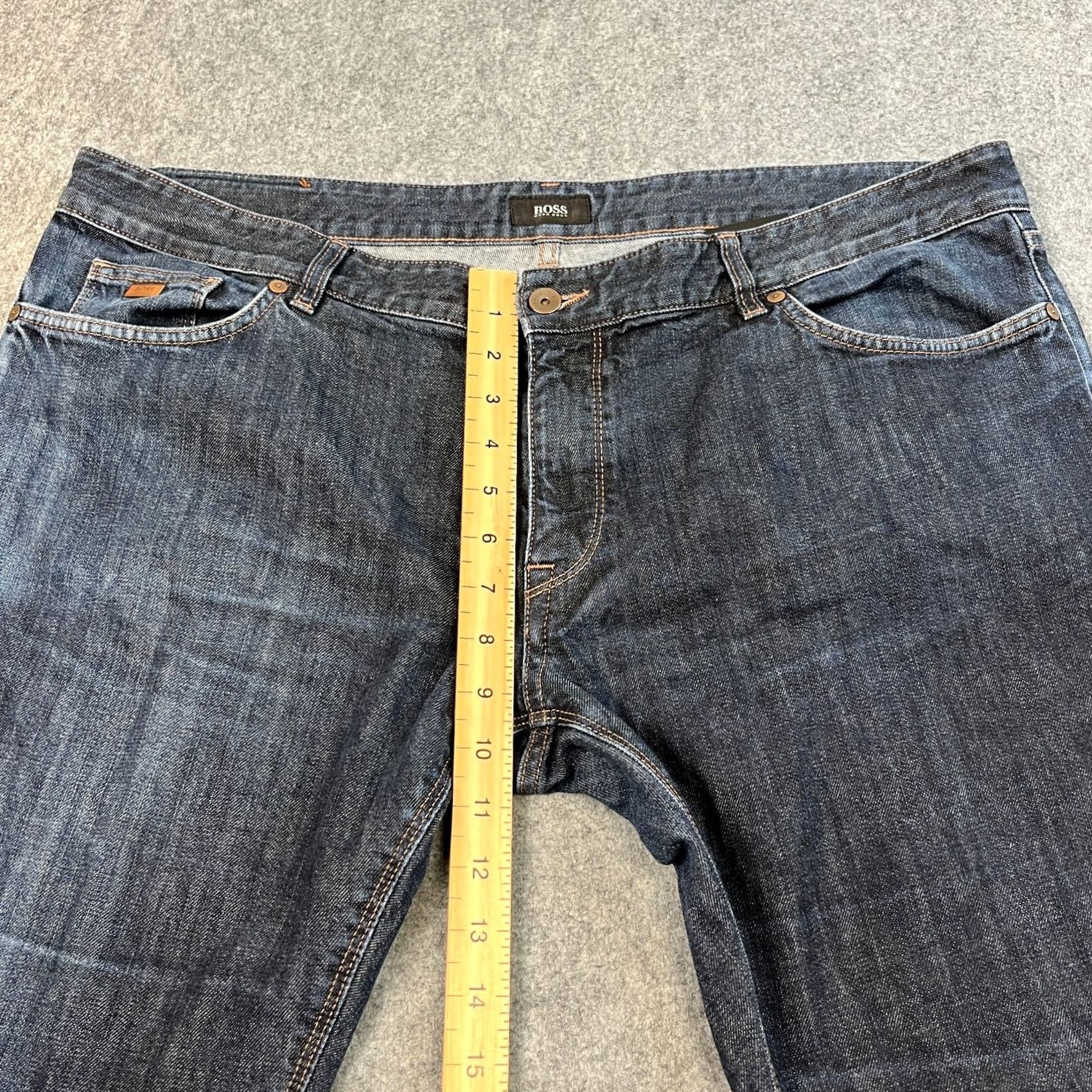 Hugo Boss HUGO BOSS Jeans Maine 3 40 32 Dark Blue Stretch Regular 5-Pocket Denim Men Adult Medium? Size US 40 / EU 56 - 5 Thumbnail