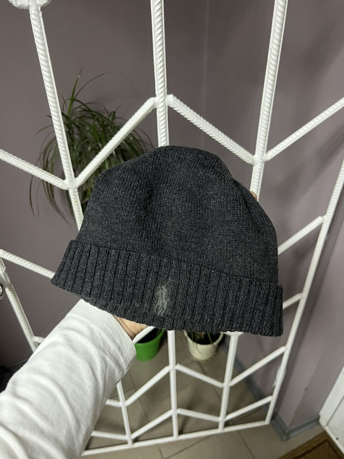Polo Ralph Lauren Polo Ralph Lauren Classic Knitted Wool Hat Size ONE SIZE - 1 Thumbnail