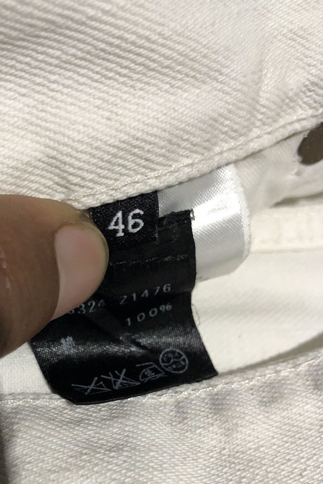 Gucci gucci denim white short pants Size US 32 / EU 48 - 14 Thumbnail