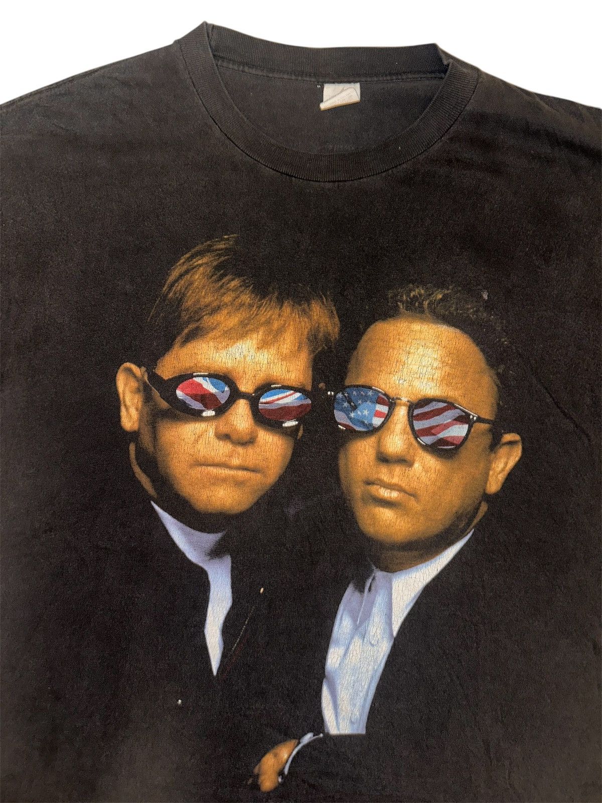 Band Tees Vintage 90s ‘Elton John Billy Joel Summer Of 94’ T-shirt Size US XL / EU 56 / 4 - 3 Thumbnail