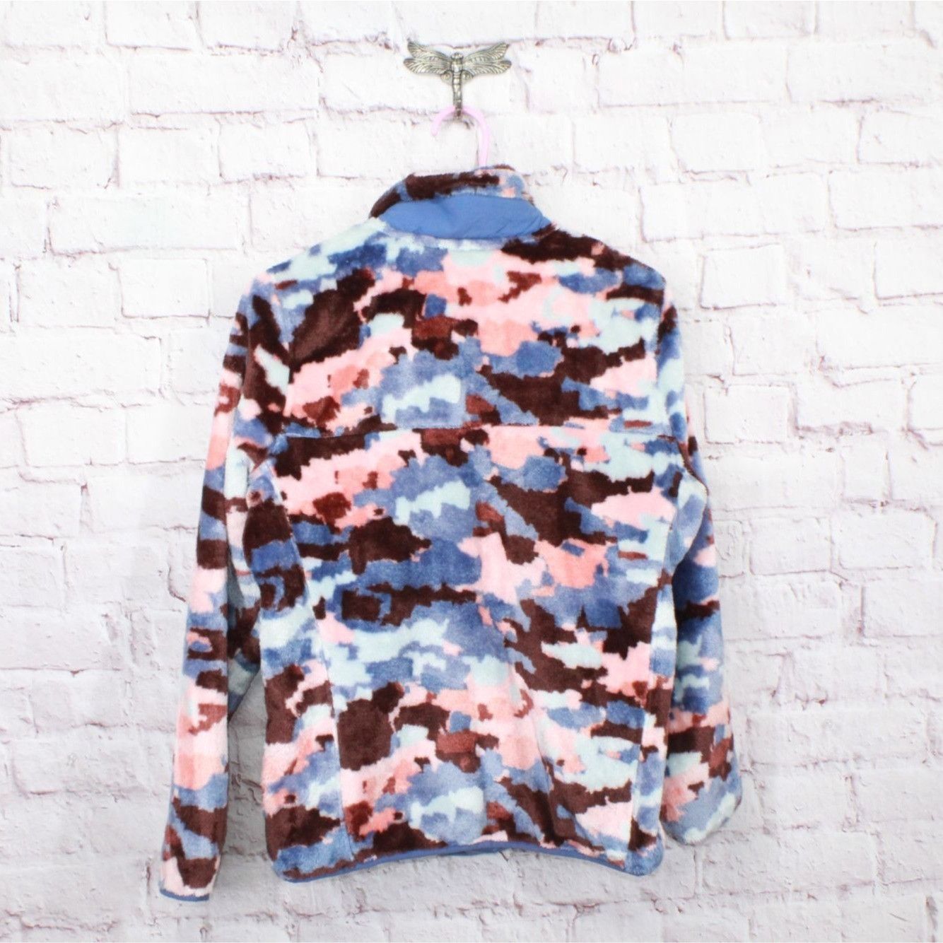 L.L. Bean LL Bean Women's Hi Pile Fleece Pullover Camo Print Small Size S / US 4 / IT 40 - 6 Thumbnail