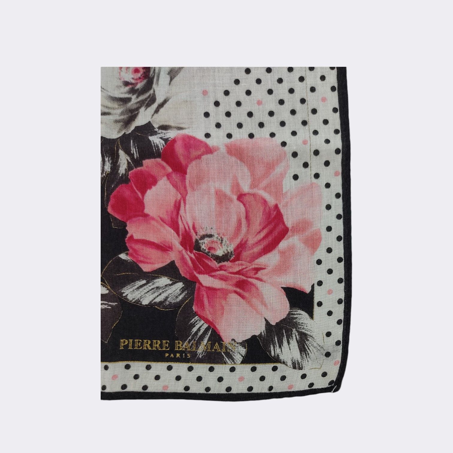 Pierre Balmain Vintage Pierre Balmain Handkerchief Neckerchief H024F Size ONE SIZE - 3 Thumbnail