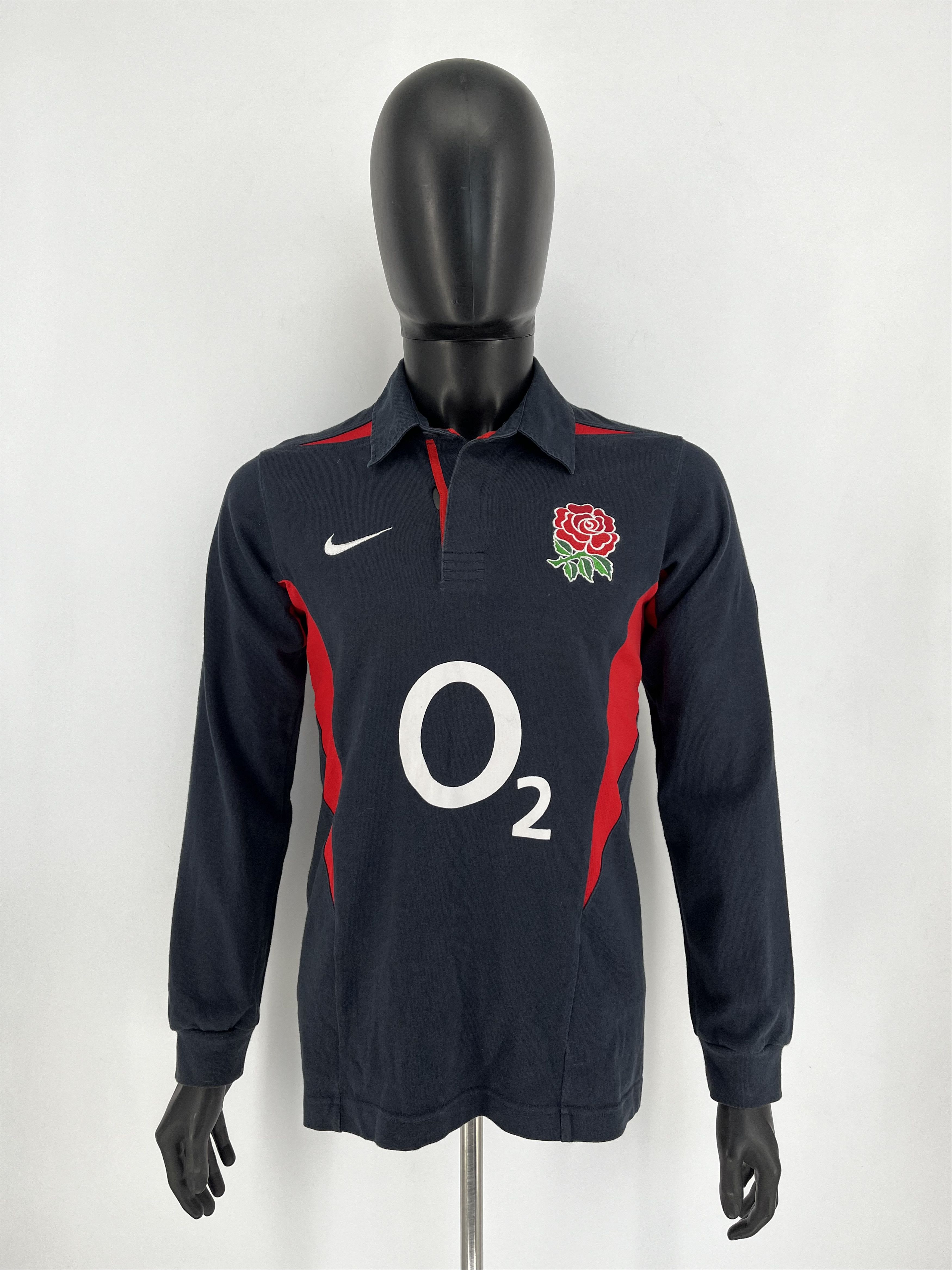 Vintage Vintage Nike England Rugby Shirt y2k streetwear style Size US S / EU 44-46 / 1 - 1 Thumbnail