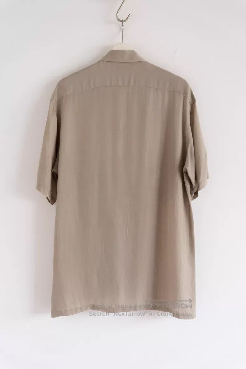 Yohji Yamamoto Yohji Yamamoto 04ss earth-colored cuprammonium zipper shir Size US L / EU 52-54 / 3 - 2 Thumbnail