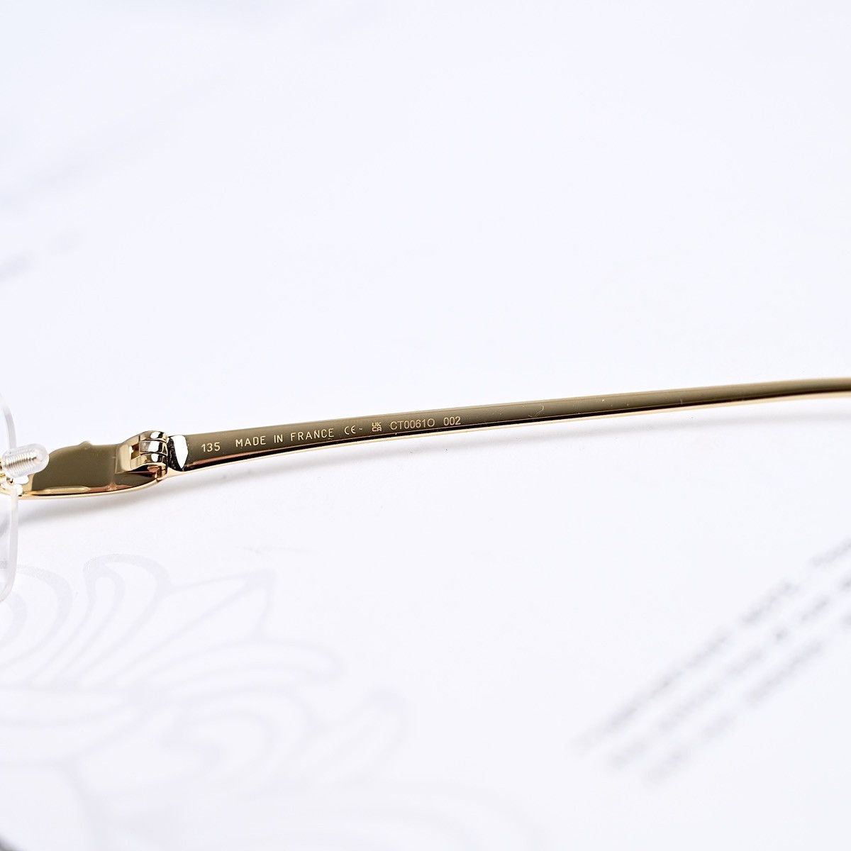 Cartier CARTIER CT0061O 002 GLASSES Size ONE SIZE - 7 Thumbnail