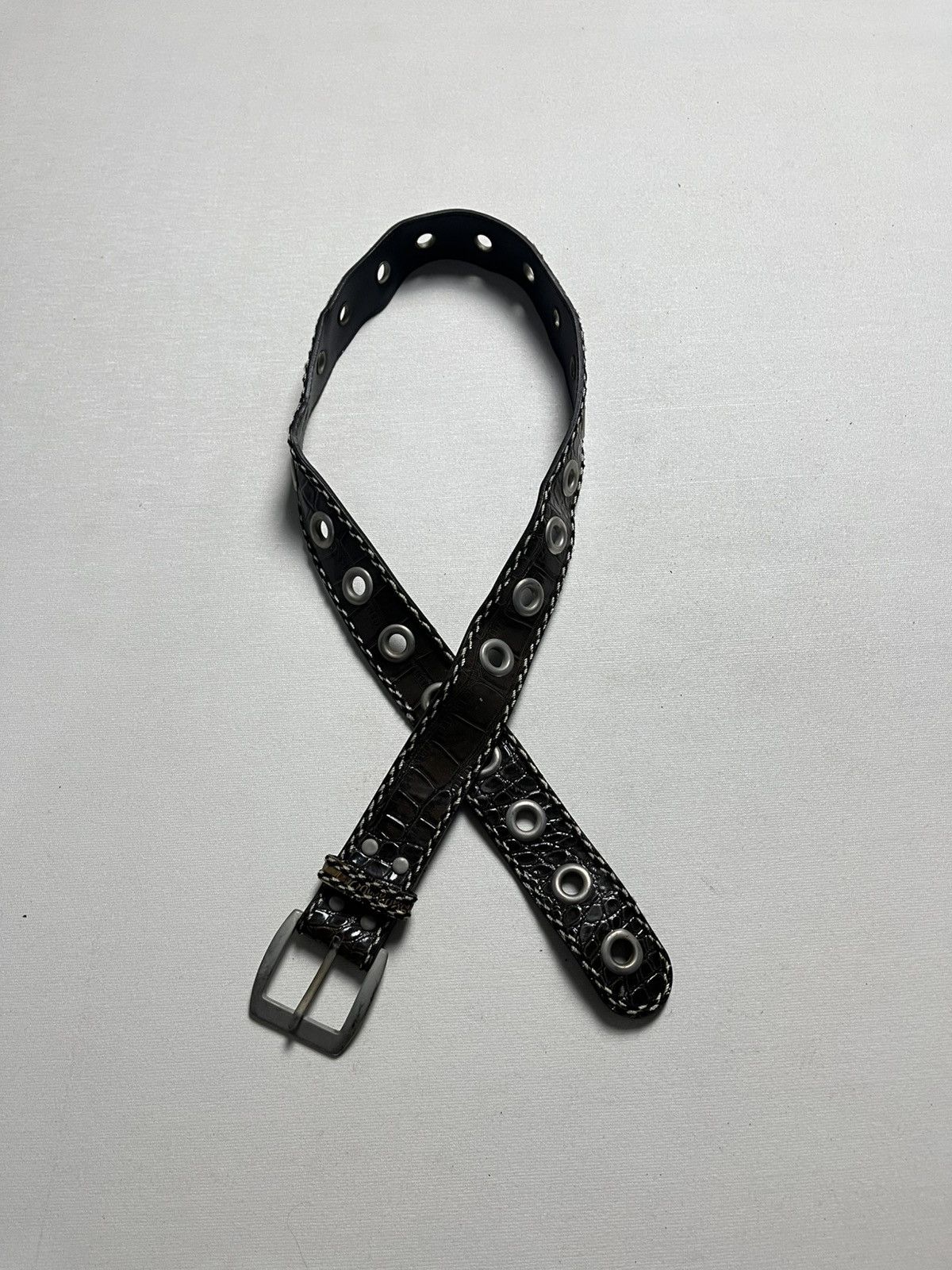 Japanese Brand Vintage single prong belts Size ONE SIZE - 2 Thumbnail