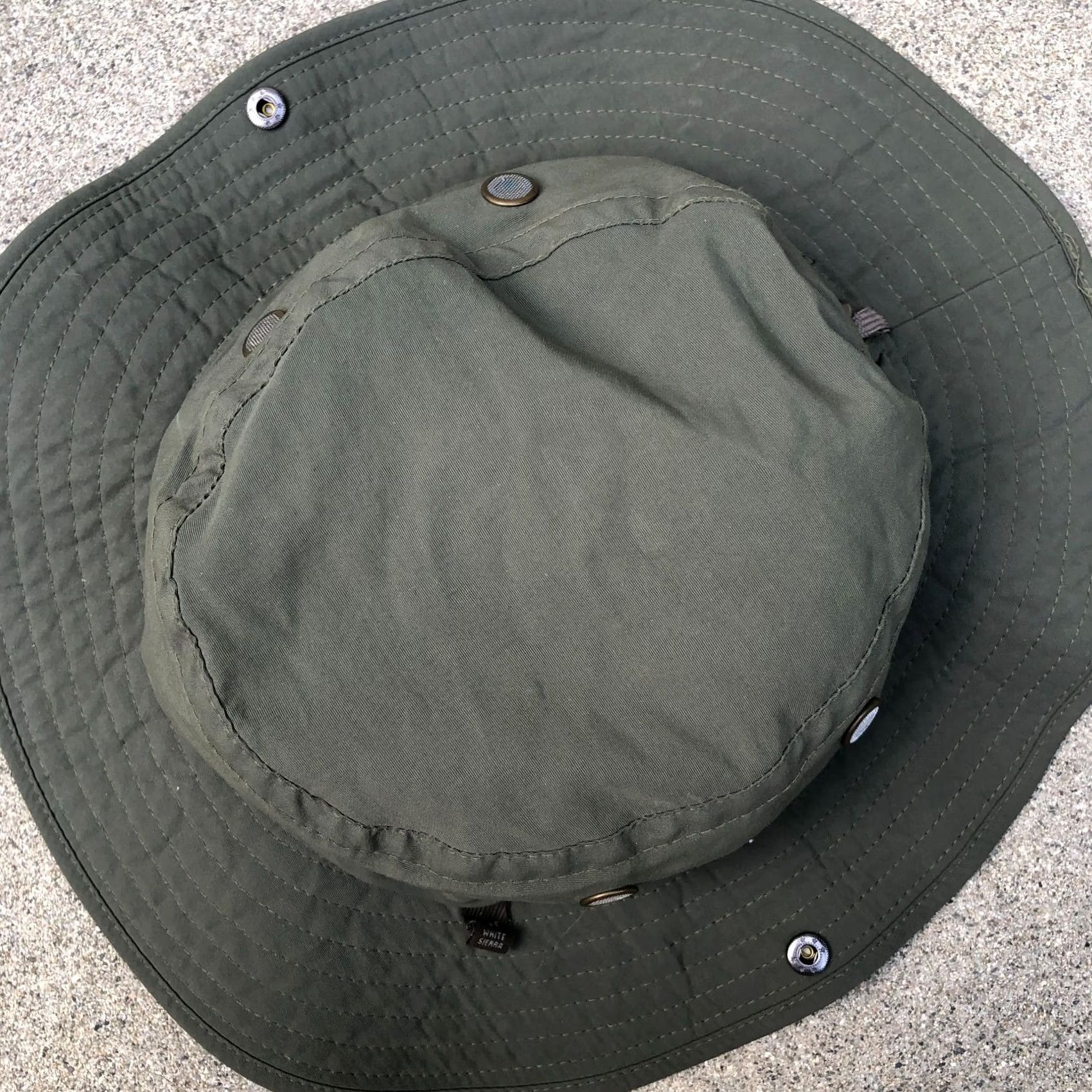 Vintage VINTAGE White Sierra Insect Shield Boonie Hat M/L Mens Nylon Green Cap Size ONE SIZE - 2 Thumbnail