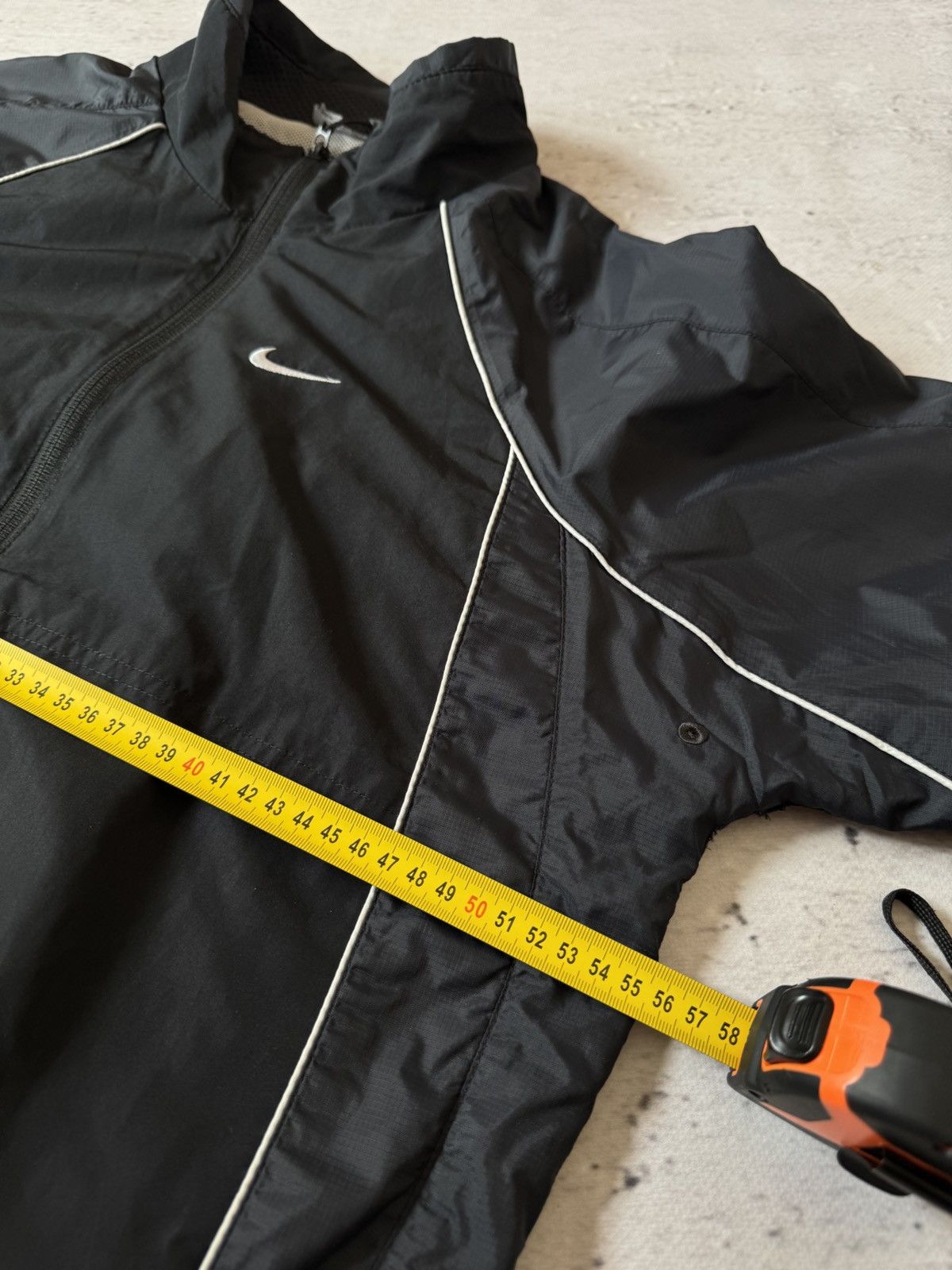 Nike × Vintage NIKE VINTAGE BASIC LOGO OVERSIZE BAGGY LIGHT JACKET Size US S / EU 44-46 / 1 - 10 Thumbnail