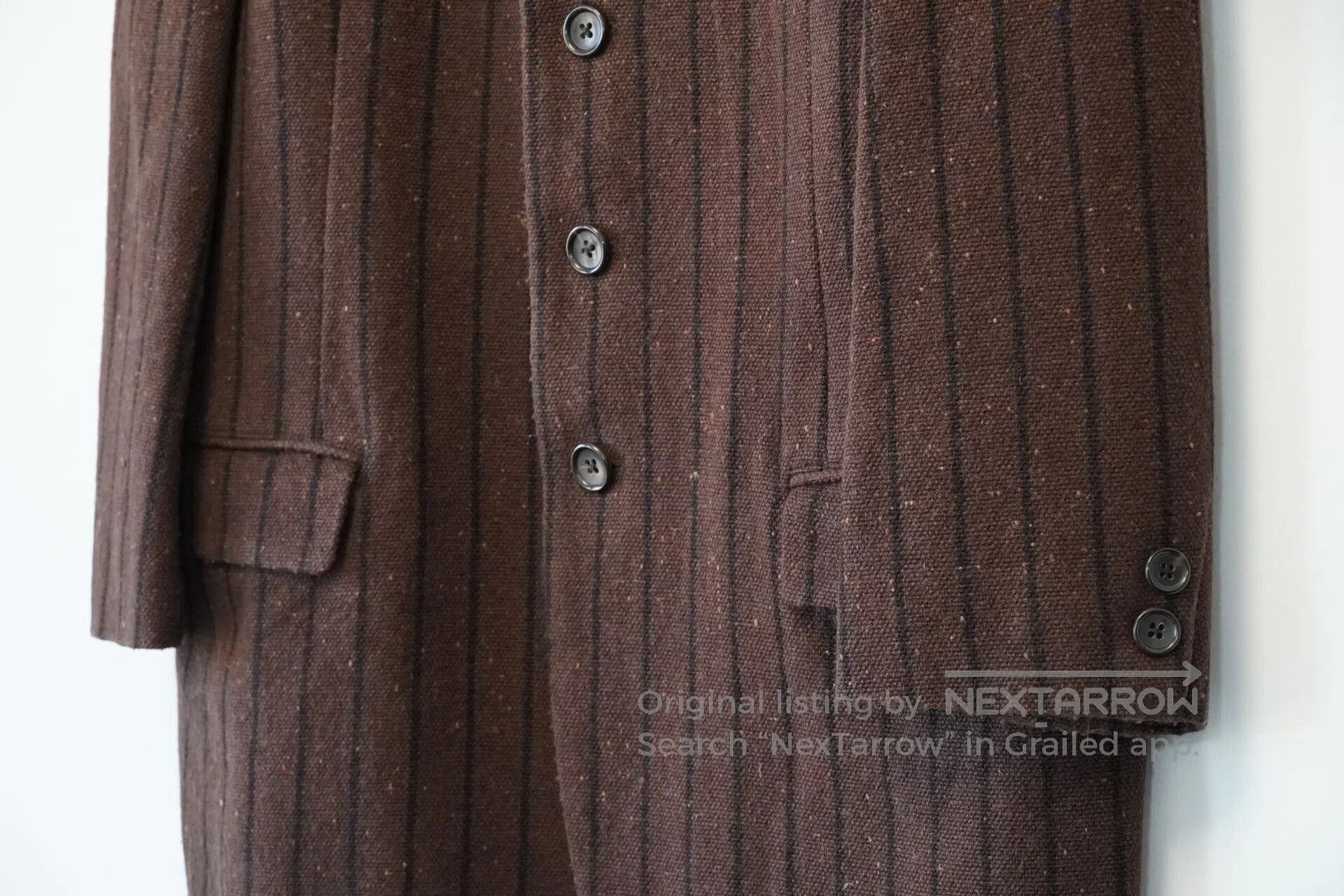Yohji Yamamoto Yohji Yamamoto Striped Jacket. Size US M / EU 48-50 / 2 - 4 Thumbnail