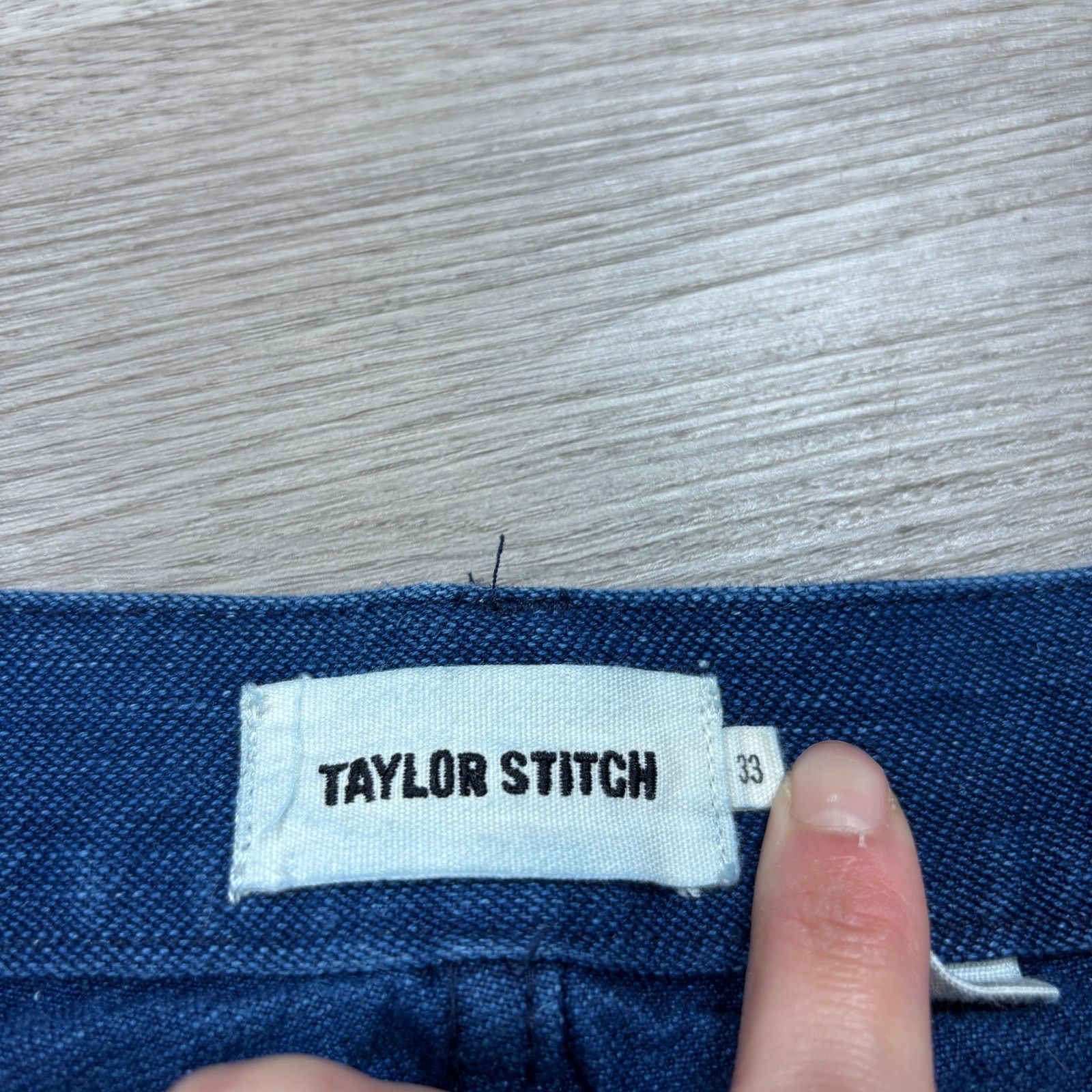 Taylor Stitch Taylor Stitch Hemp Organic Cotton Slim Jeans Men's 33x35 Size US 33 - 6 Thumbnail