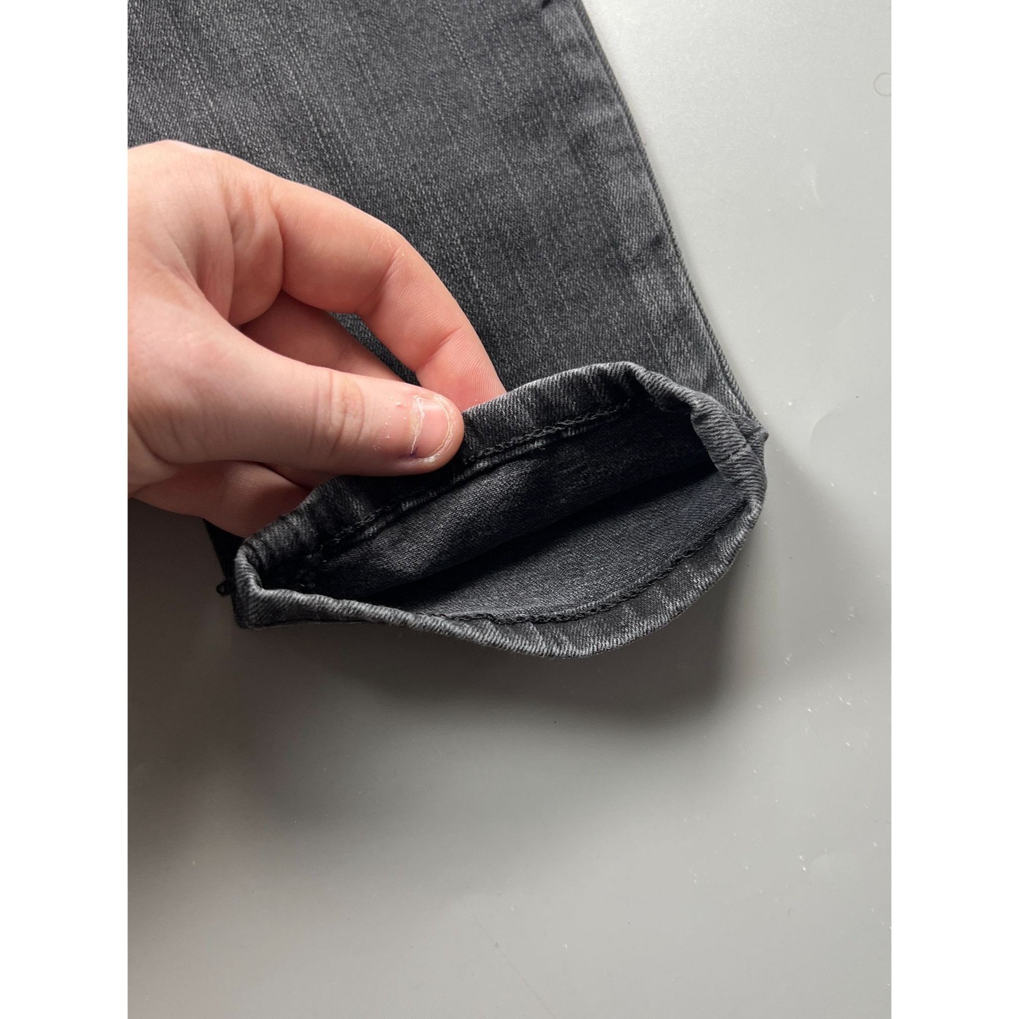 Acne Studios Acne Studios Climb Used blk Slim Fit Denim Jeans (Y0841) Size 26" / US 2 / IT 38 - 2 Thumbnail