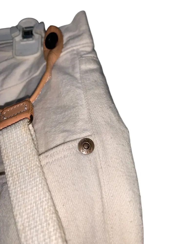 Japanese Brand Vtg RNA INC japan suspenders baggy jeans white Size US 32 / EU 48 - 3 Thumbnail