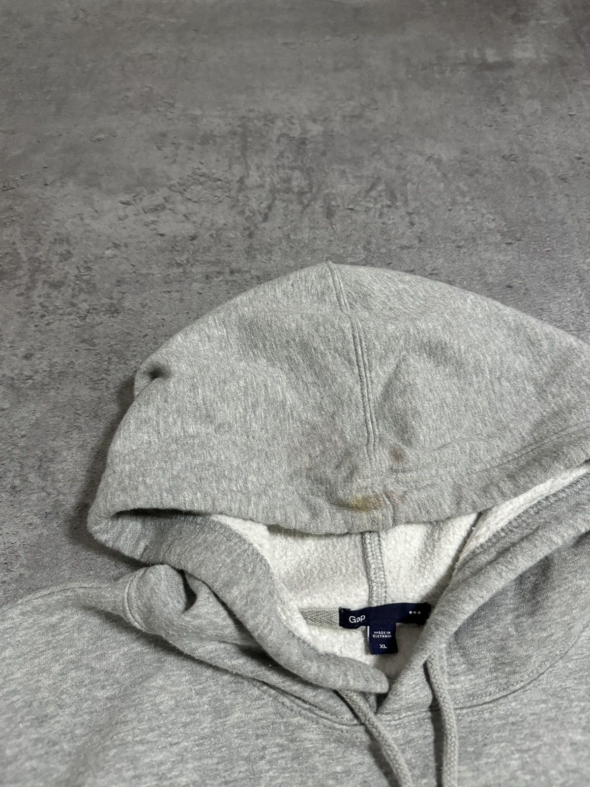 Gap GAP Boxy Hoodie Vintage Rap Skate Y2K Grey Logo Size US XL / EU 56 / 4 - 6 Thumbnail