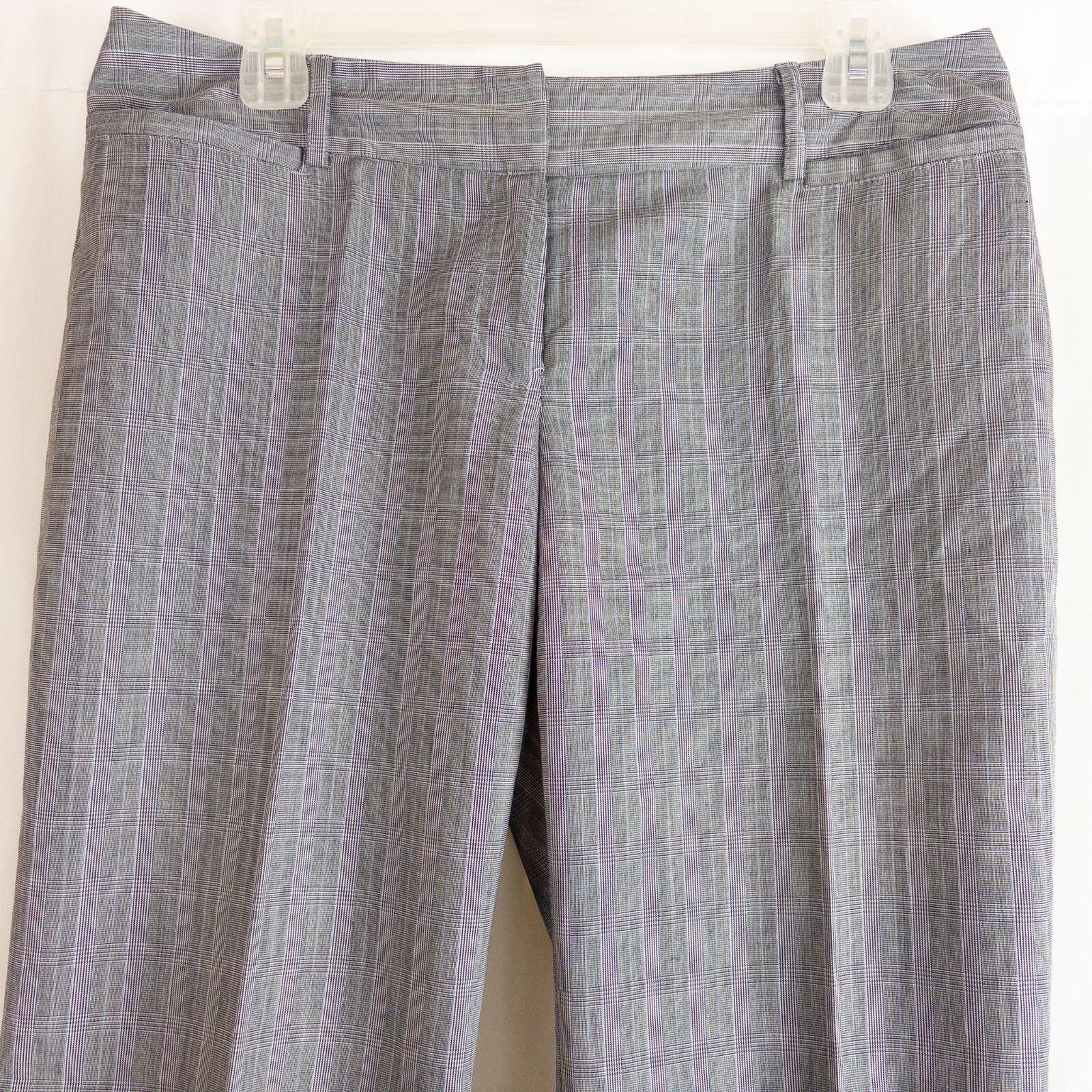 Other Tracy Evans Vintage Black Plaid Check Pants Womens 11 Large Size 36" / US 14 / IT 50 - 3 Thumbnail