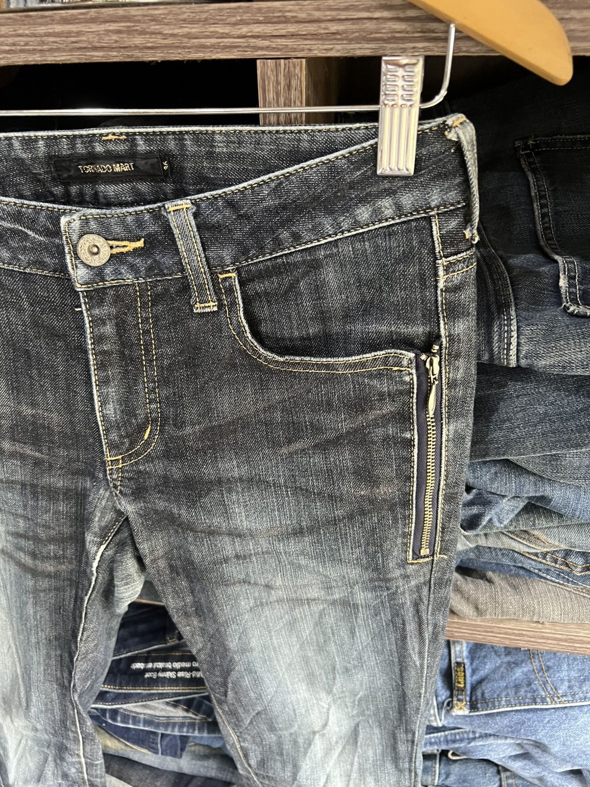 Tornado Mart 🔥Tornado Mart Flared Denim Size 28" / US 6 / IT 42 - 5 Thumbnail