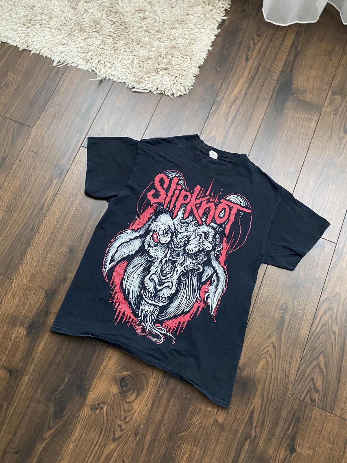 Band Tees Vintage Slipknot Big Logo Tee Size US M / EU 48-50 / 2 - 1 Thumbnail
