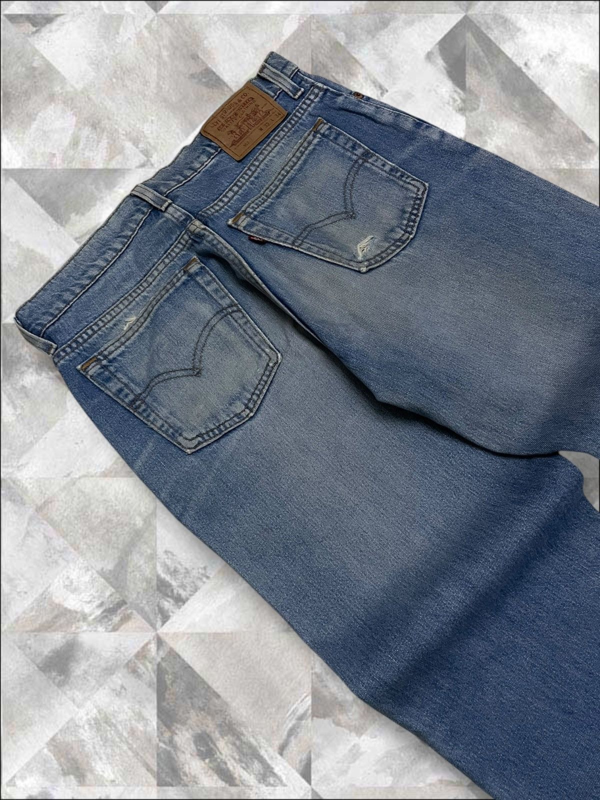 Levi's Vintage Clothing Vintage Og 1990s Designer Levis 510 Distressed Mudwash Denim Size US 30 / EU 46 - 14 Thumbnail