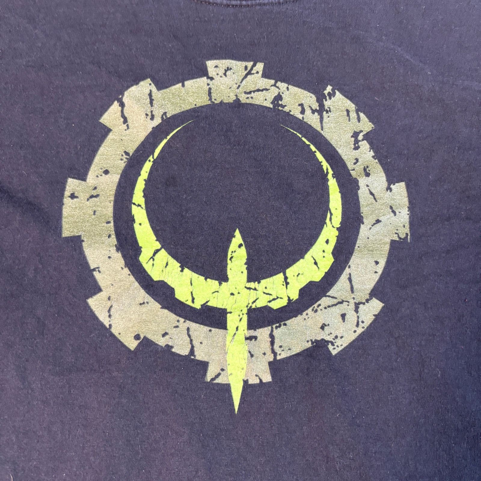 Fruit Of The Loom Vintage y2k 2005 Quake 4 Game Tshirt XL 2000s Xbox retro Size US XL / EU 56 / 4 - 3 Thumbnail