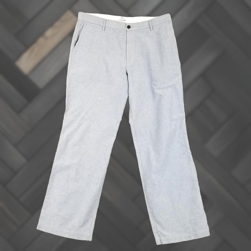 Dockers Pacific Collection Khaki Pants Men 36x32 Gray Casual Straight Fit  Cotton, image size:1024x1024