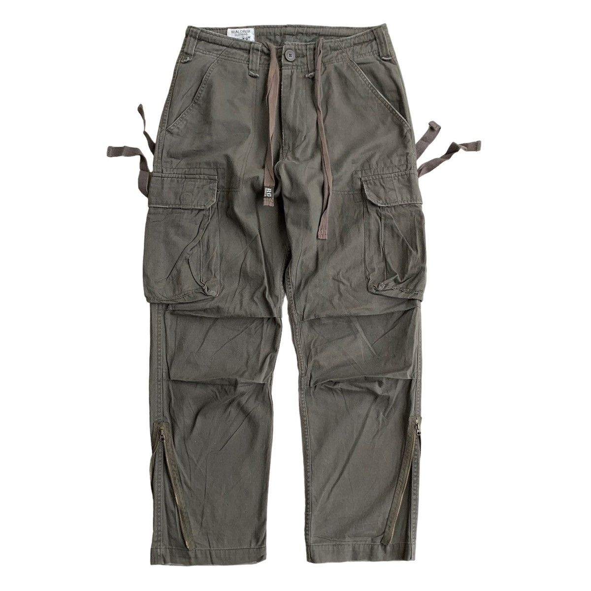 Japanese Brand Rare Japanese Brand RCC Bondage Cargo Multi Zipper Pants Size US 30 / EU 46 - 1 Thumbnail