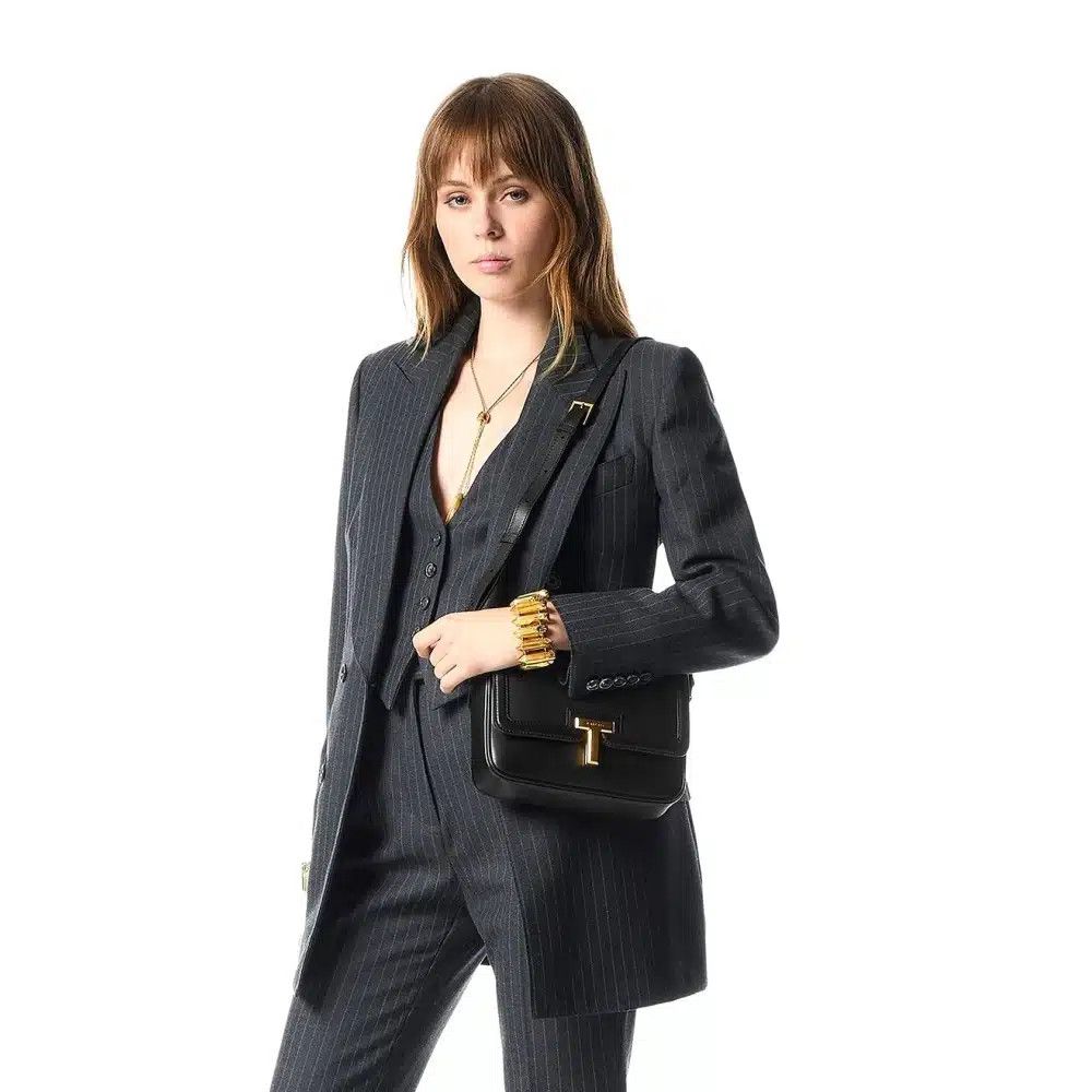 Tom Ford o1loc1c0825 L1831 Size: OS / Smooth Leather Small Bag Black Size ONE SIZE - 2 Thumbnail