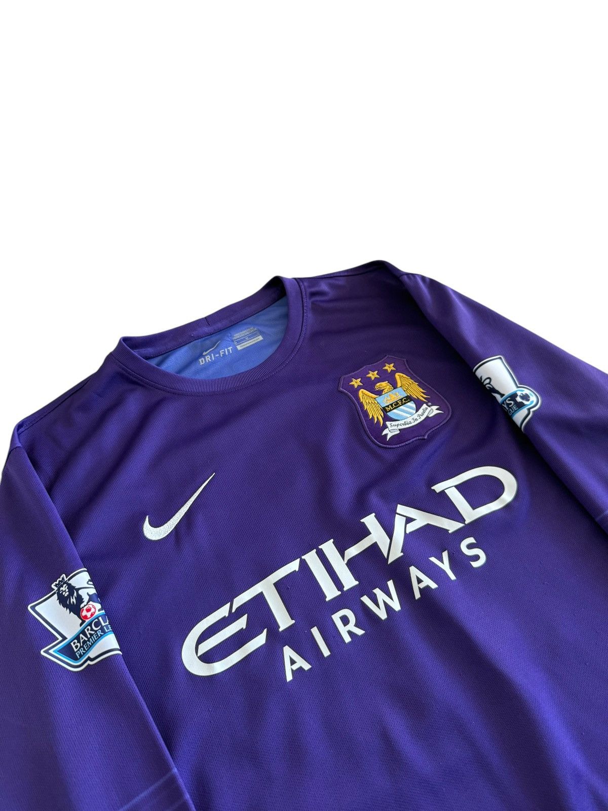 Nike MANCHESTER CITY 2013 2014 FOOTBALL SOCCER JERSEY NIKE Size US M / EU 48-50 / 2 - 2 Thumbnail
