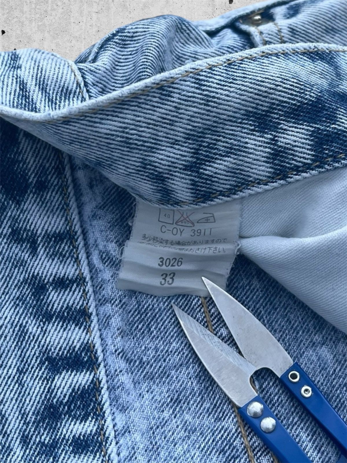 Japanese Brand × Jean 🔥 Coast Light Blue Rusty Distressed Denim W32🔥 Size 32" / US 10 / IT 46 - 8 Thumbnail