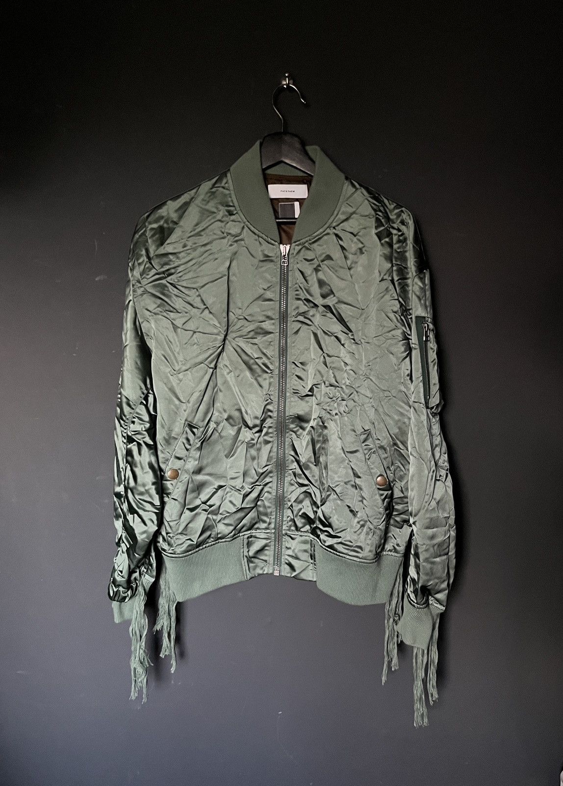 Facetasm Facetasm Wrinkly MA1 Bomber Size 3 Size US L / EU 52-54 / 3 - 1 Thumbnail