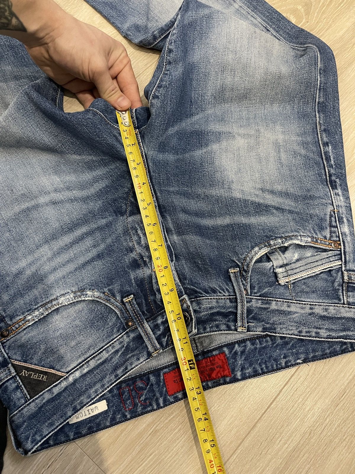 Replay Vintage Replay jeans blue denim 30/32 Size US 30 / EU 46 - 11 Thumbnail