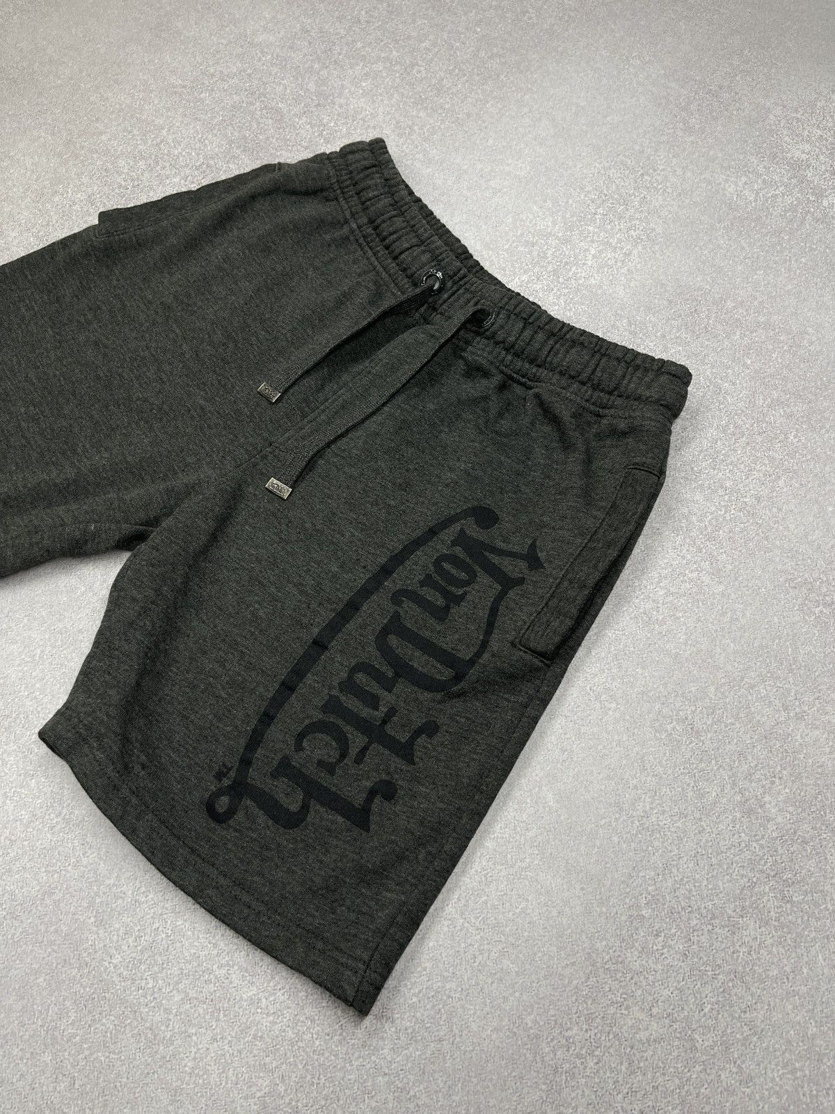 Von Dutch Mens Von Dutch Diffusion Shorts Grey Big Logo Size M Size US 32 / EU 48 - 3 Thumbnail