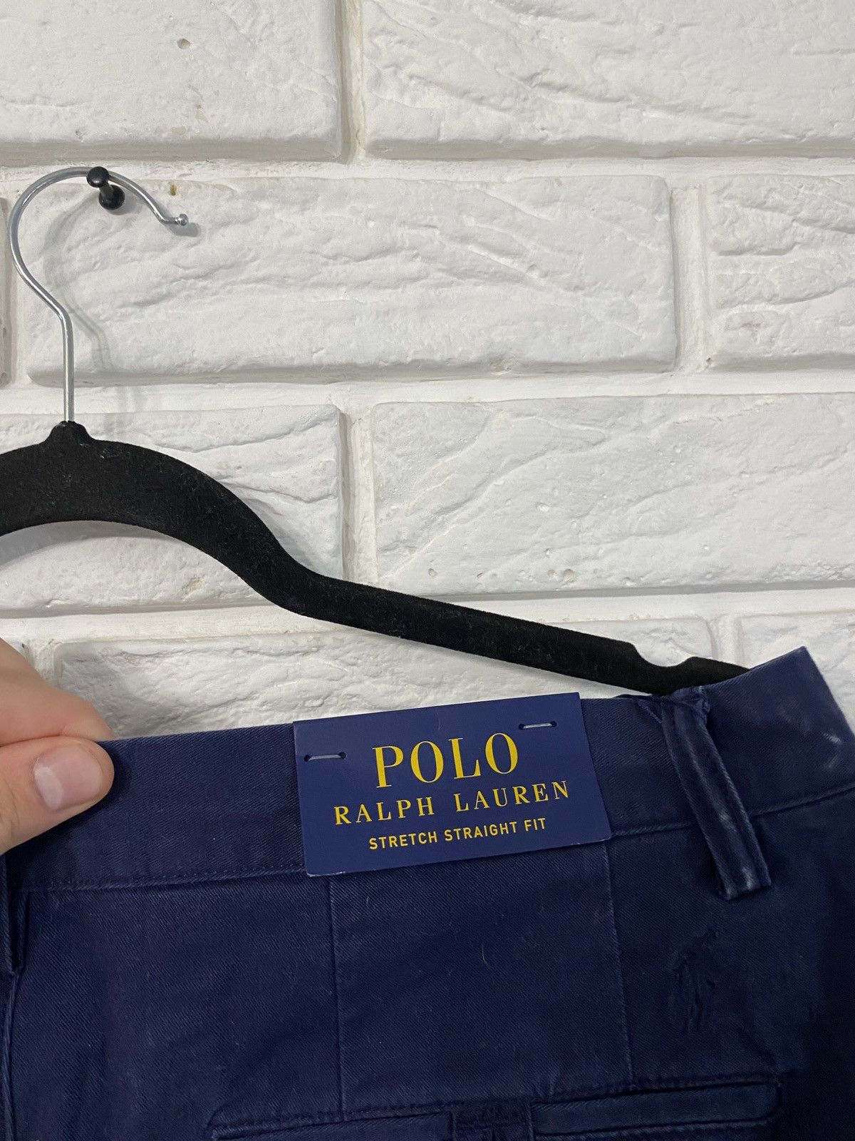 Polo Ralph Lauren Polo Ralph Lauren Navy Multi Dog Straight Chino Trousers Size US 32 / EU 48 - 5 Thumbnail