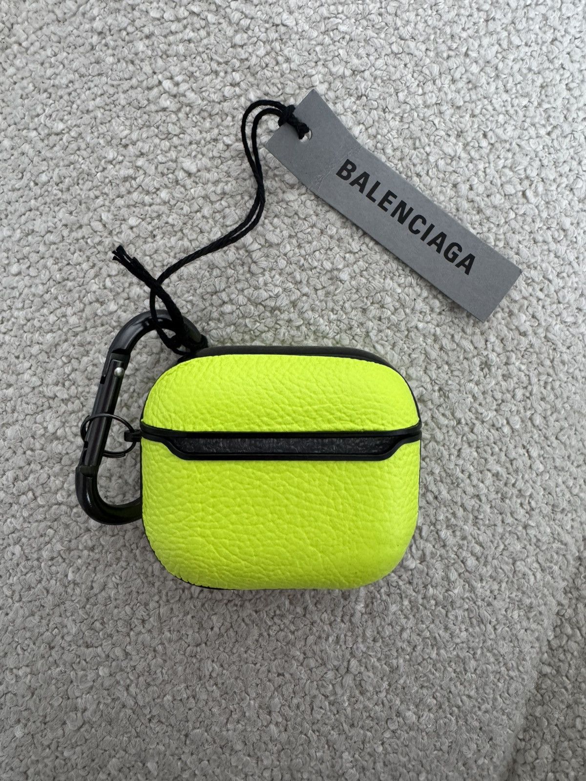 Balenciaga New Balenciaga Cash Hard EarPods Case Leather Calfskin Size ONE SIZE - 4 Thumbnail
