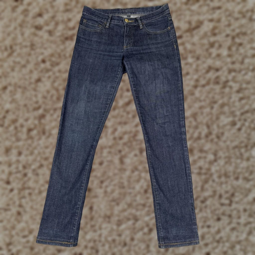 Juicy Couture Juicy Couture Jeans Womens 27 Dark Wash Skinny Mid Rise Denim Casual Classic Size 27" / US 4 / IT 40 - 1 Thumbnail