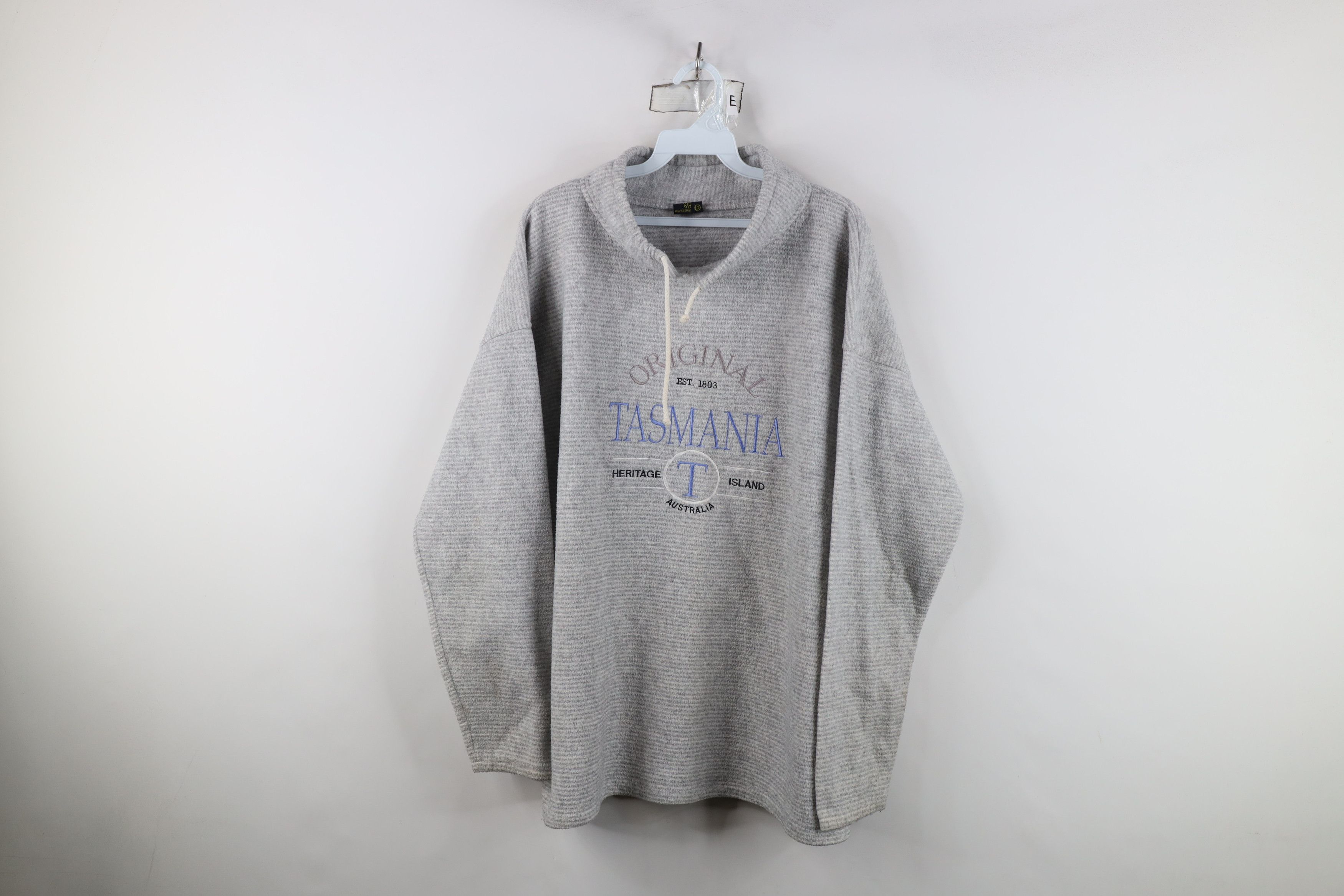 Vintage Vintage 90s Streetwear Australia Fleece Pullover Sweater Size L / US 10 / IT 46 - 1 Thumbnail