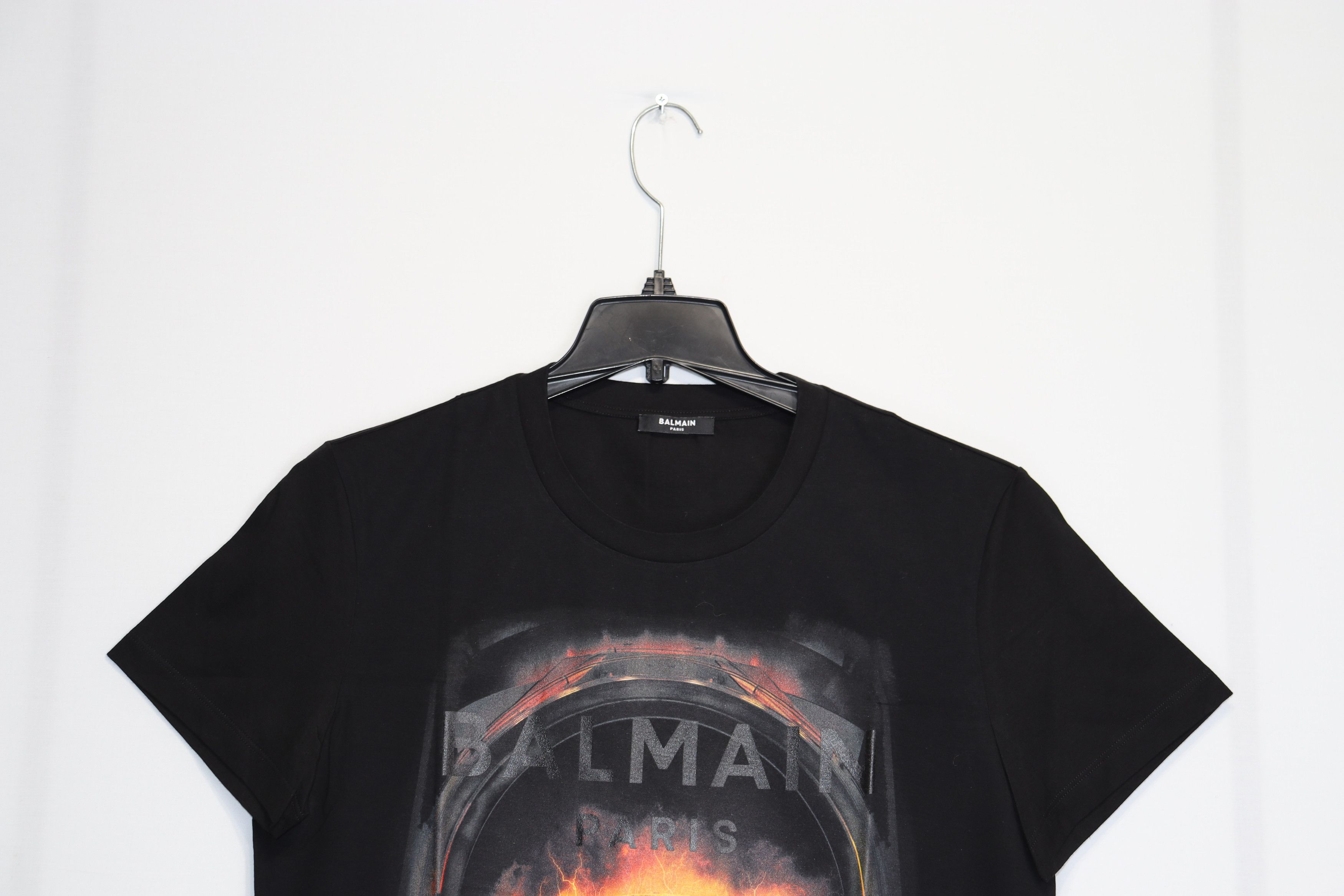 Balmain o1rshd1 Apocalypse Tee T-Shirt in Black & Multi Size US M / EU 48-50 / 2 - 3 Thumbnail