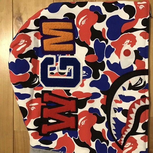 Bape × Nigo 2011 🔥London color camo🔥 BAPE Shark full zip hoodie NIGO APE Size US S / EU 44-46 / 1 - 3 Thumbnail