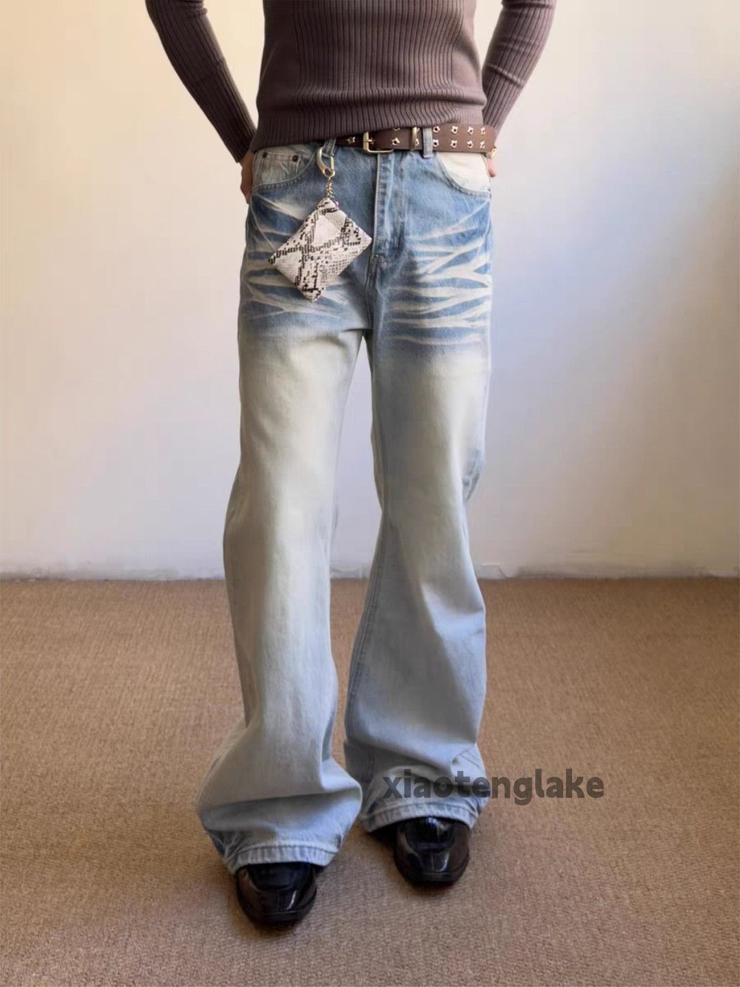 Jean xtl vintage washed faded cleanfit yuppie bootcut jeans Size US 32 / EU 48 - 3 Thumbnail