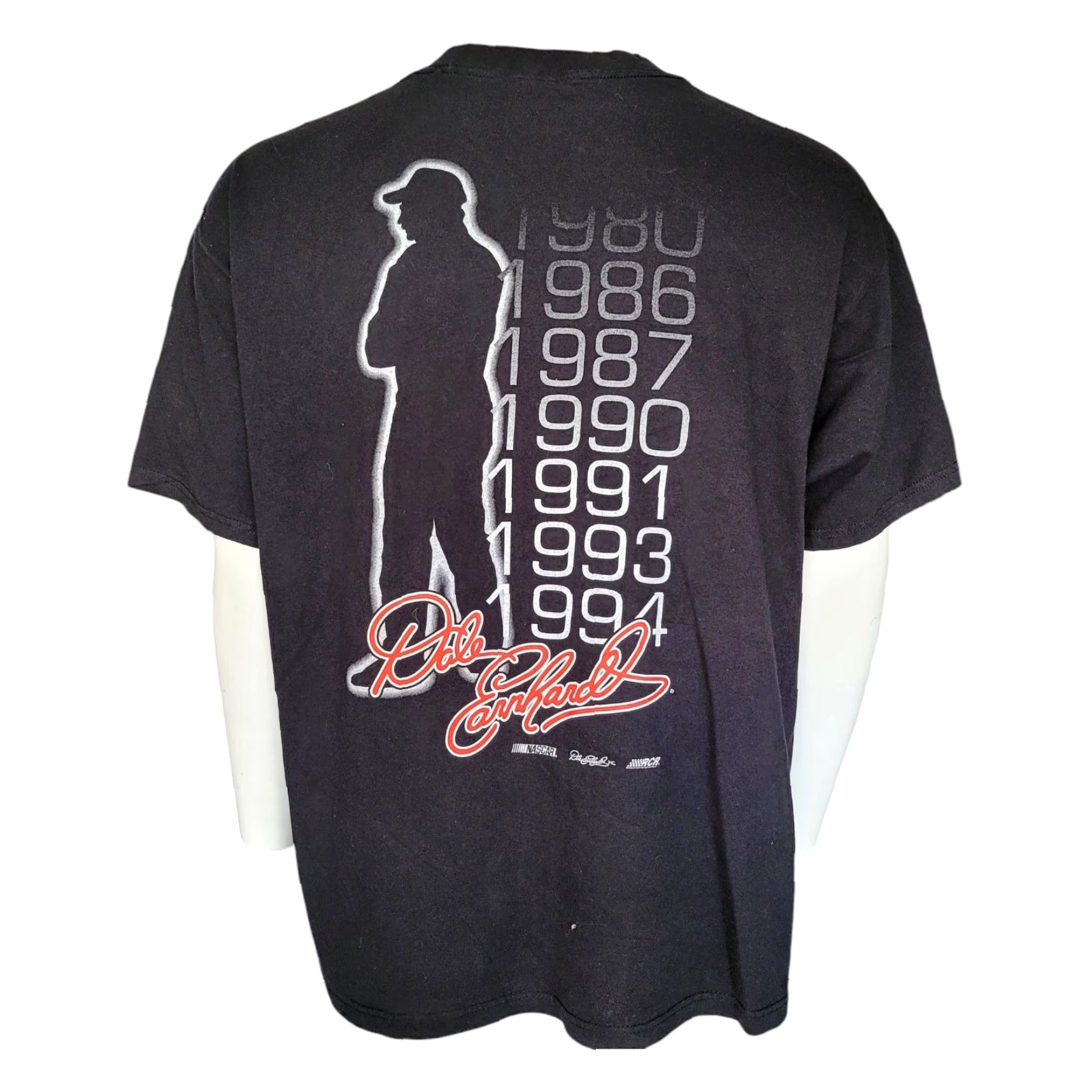 NASCAR VINTAGE Winner’s Circle NASCAR T-Shirt XL Black Dale Earnhardt #3 Graphic Size US XL / EU 56 / 4 - 3 Thumbnail