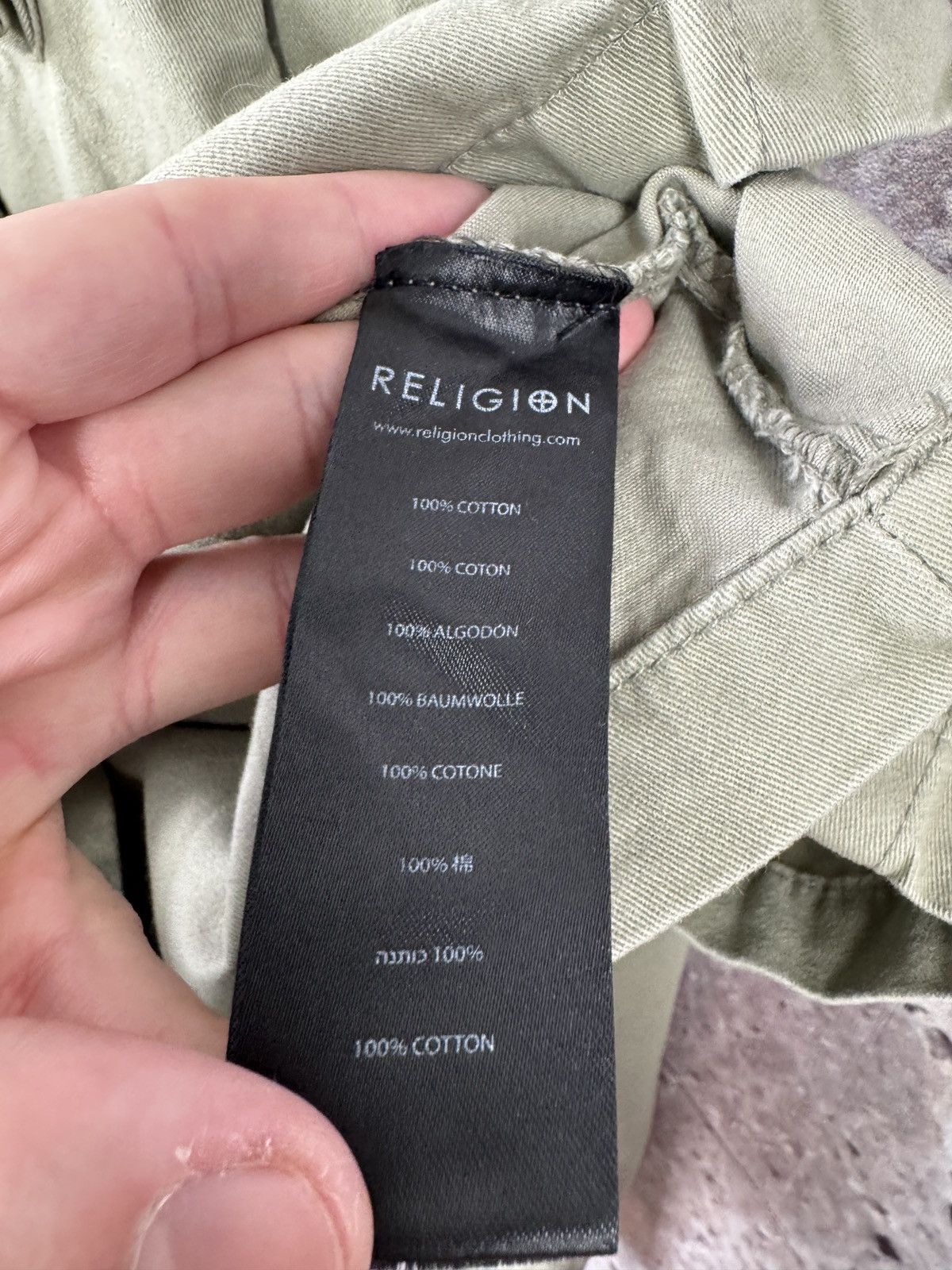 Other Religion Utility Overshirt Jacket Khaki Button Up Military Size US S / EU 44-46 / 1 - 10 Thumbnail