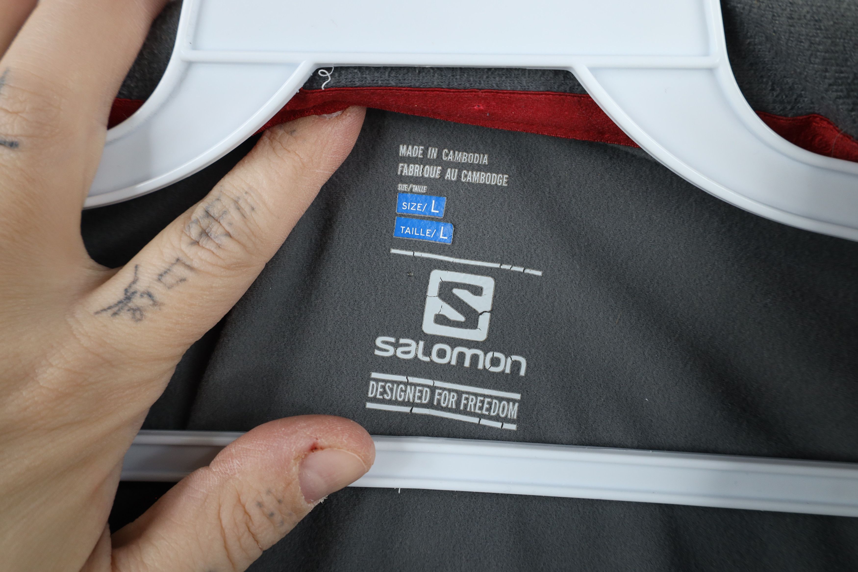 Vintage Salomon Actitherm AdvancedSkin Shield Micro Puffer Jacket Size US L / EU 52-54 / 3 - 11 Thumbnail