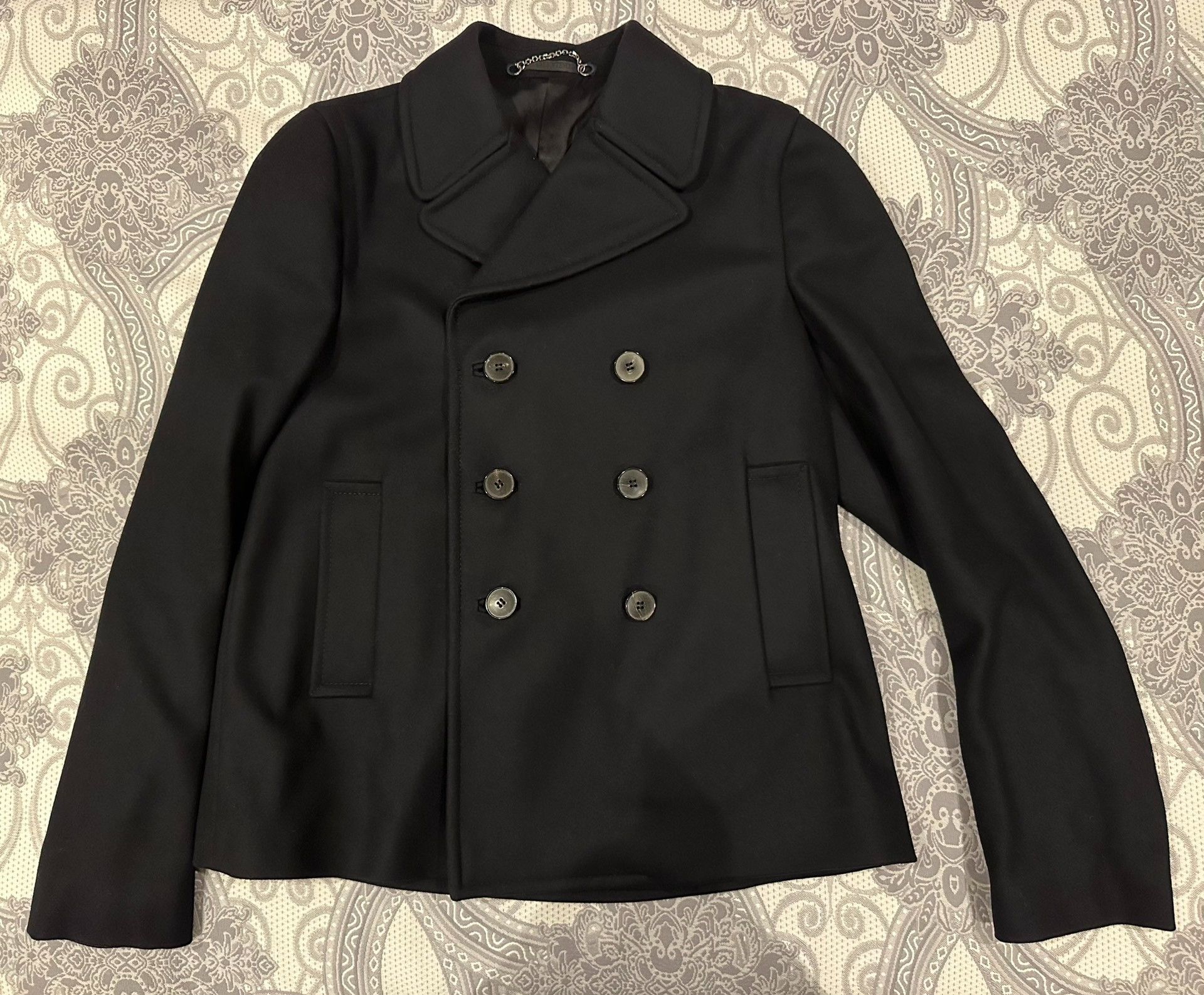 Valentino Valentino Men's Wool Coat Size 52 Size US XL / EU 56 / 4 - 1 Thumbnail
