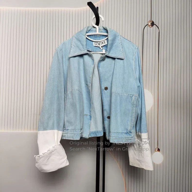 Loewe Loewe Denim Jacket Blue Size XS / US 0-2 / IT 36-38 - 1 Thumbnail