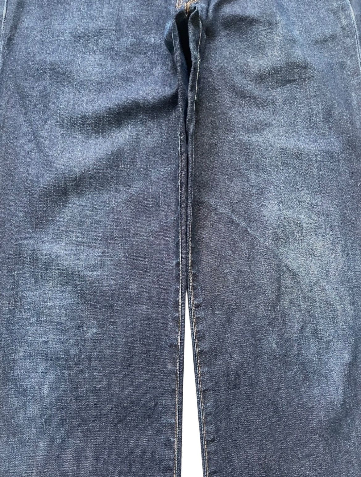 Edwin Vintage Japanese Edwin E Function Blue Wash Loose Baggy Jean Size US 28 / EU 44 - 5 Thumbnail