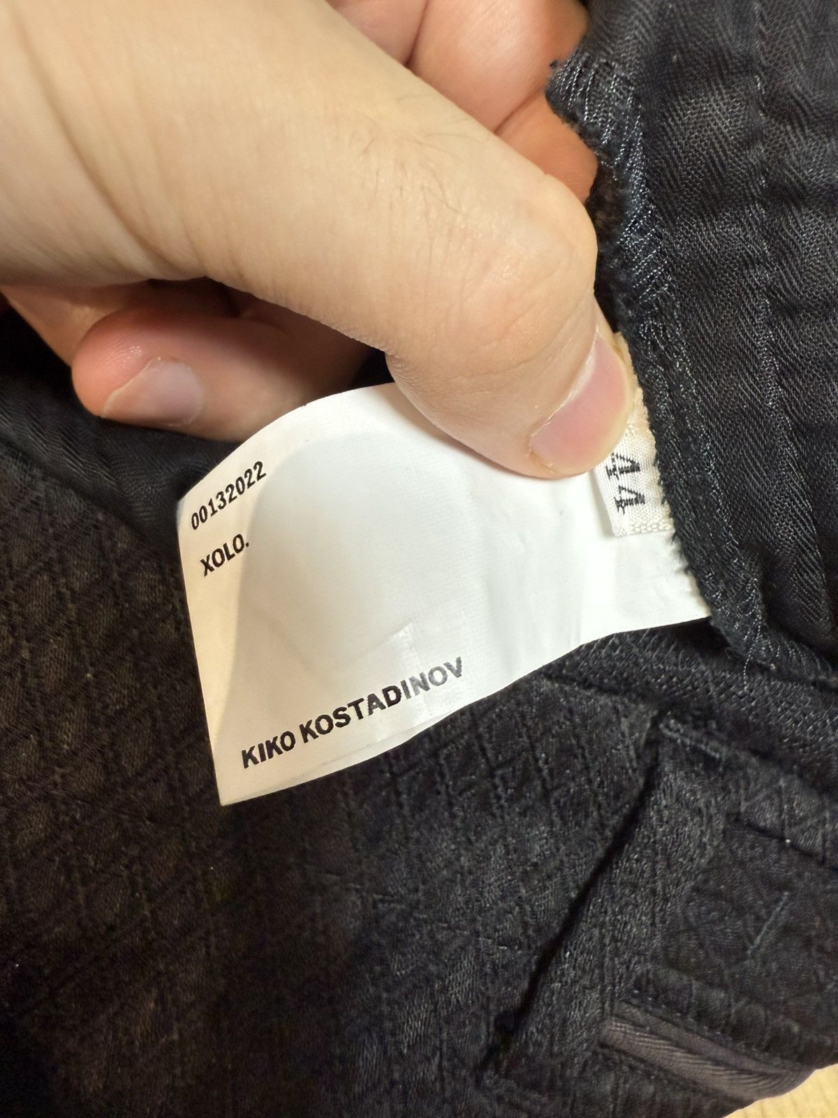 Kiko Kostadinov Kiko Kostadinov Giran Piping Trousers Size US 30 / EU 46 - 6 Thumbnail